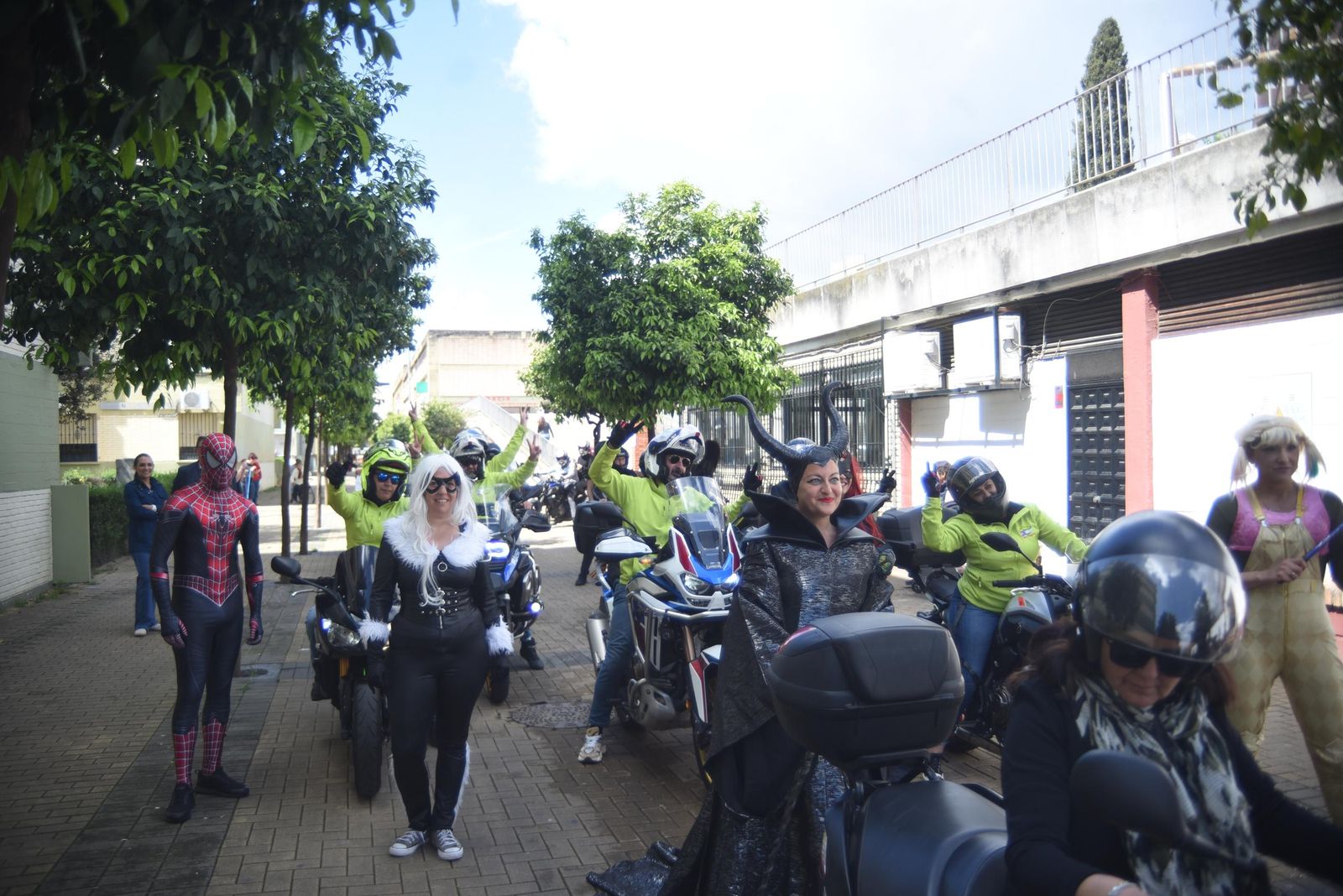 concentración de motos