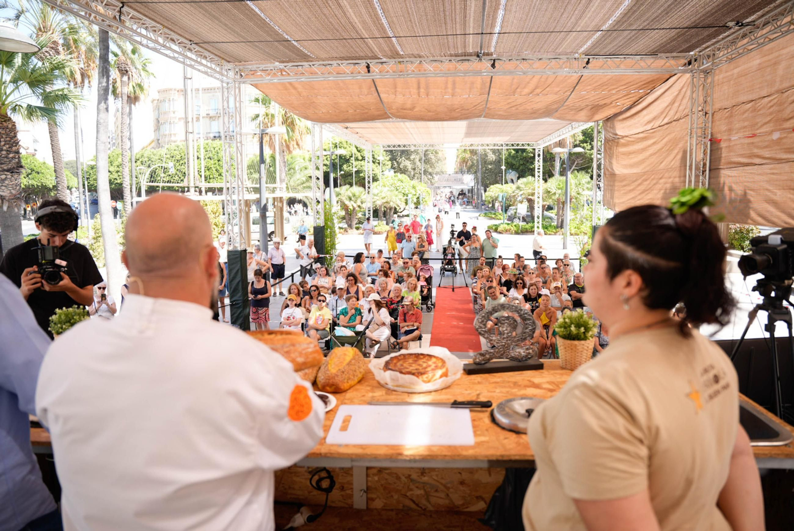 Las mejores imágenes de los showcookings del Obrador Las Pitas y Bosco Benítez