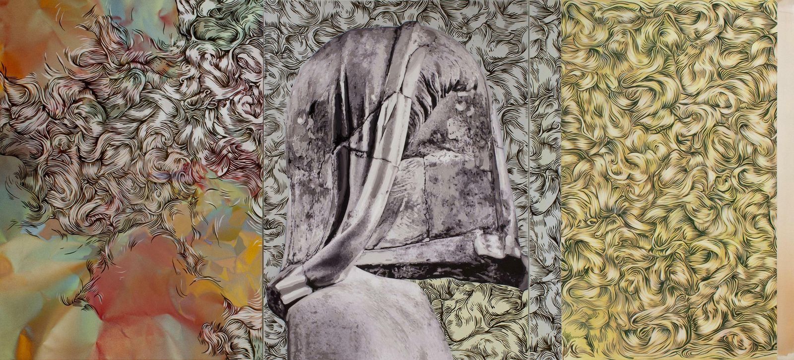 'Entre dos piedras', una de las obras de Daniel Verbis.