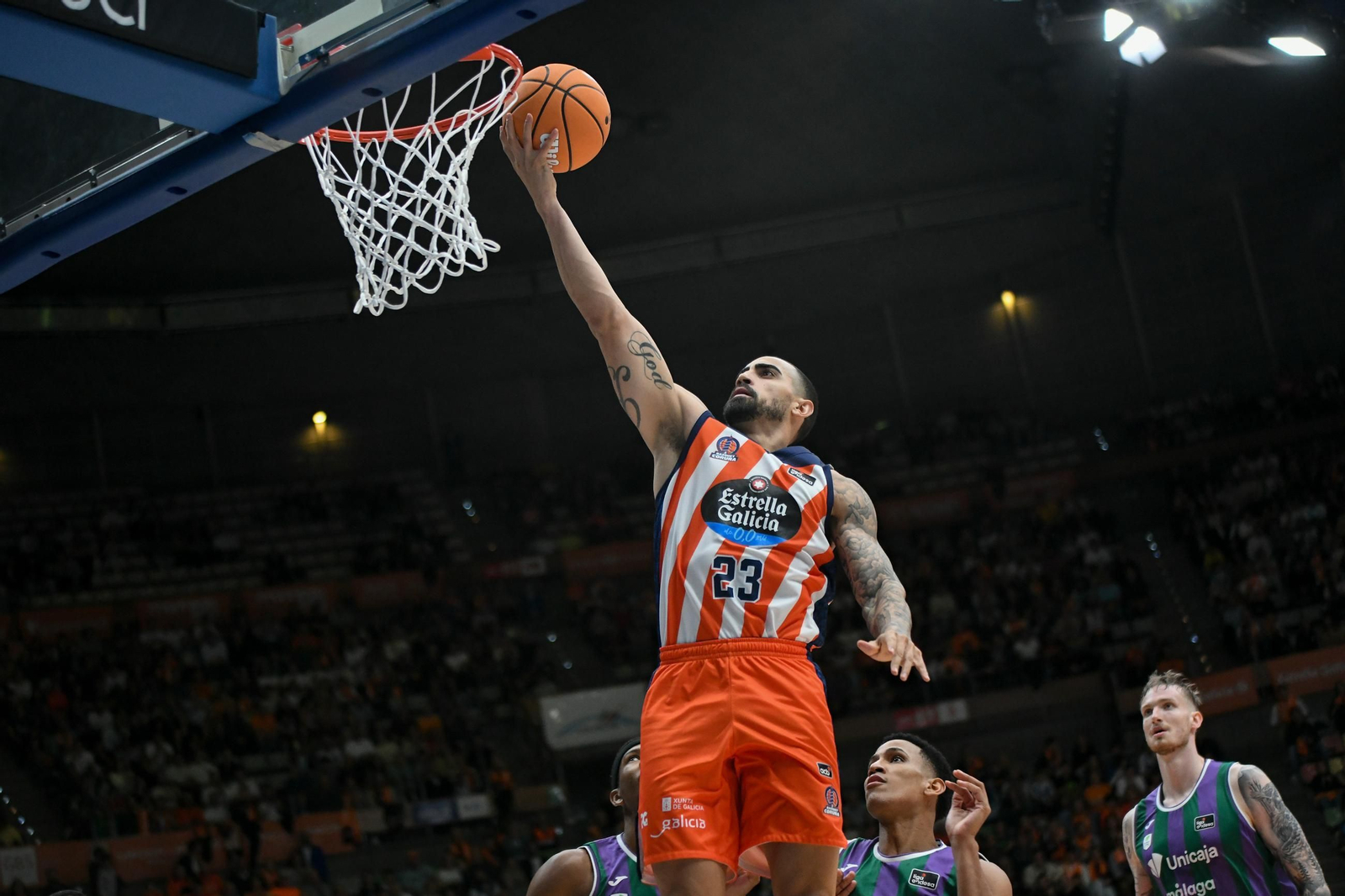 El Leyma Coruña-Unicaja, en fotos