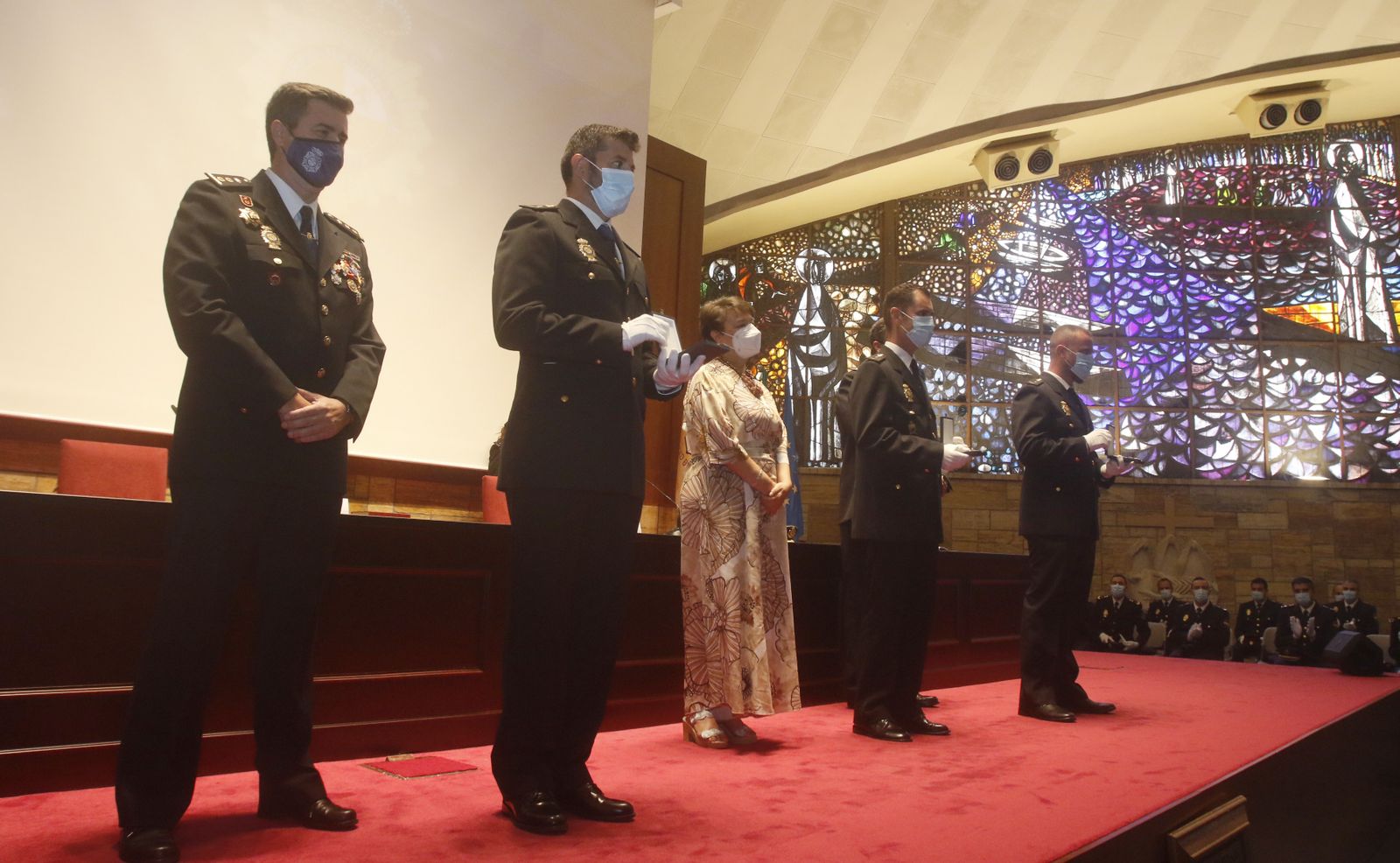 Celebración del Día de la Policía Nacional, en imágenes.