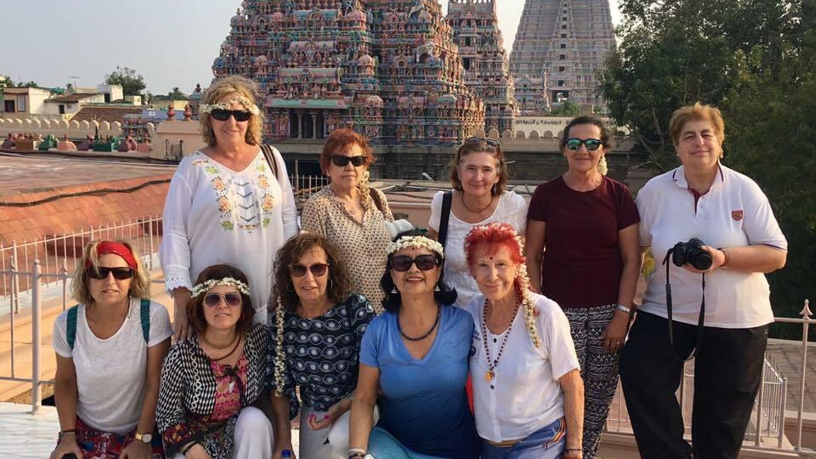 Con una expedición en el sur de la India.