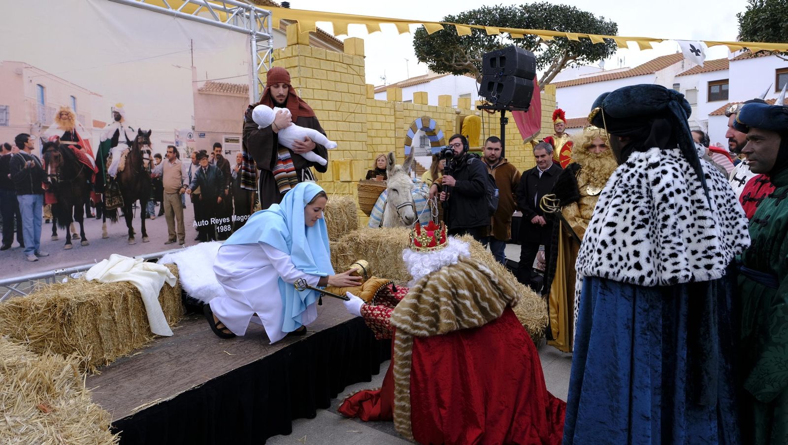 El Auto de los Reyes Magos de Los Gallardos, en imágenes