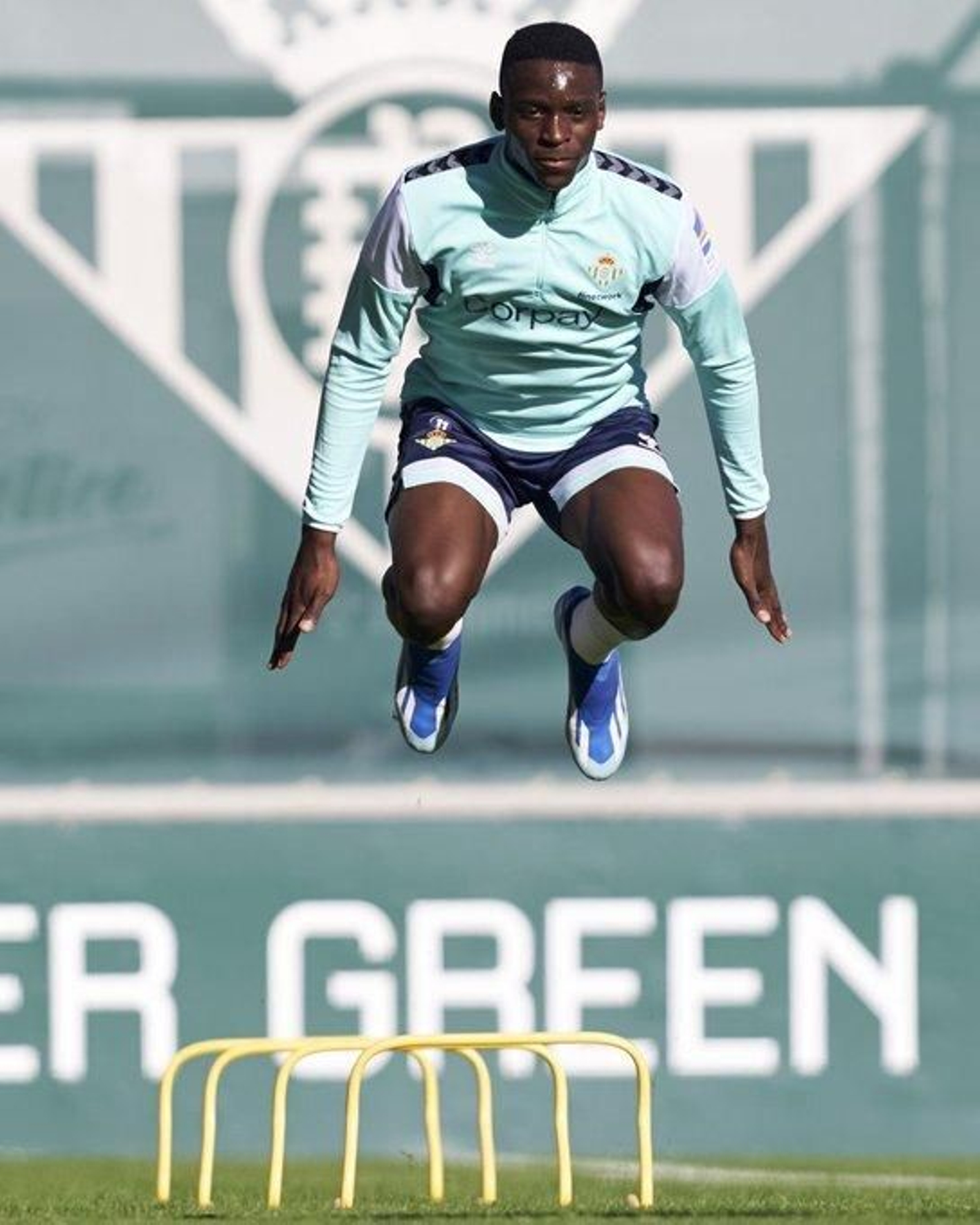 Luiz Henrique, en un entrenamiento reciente.
