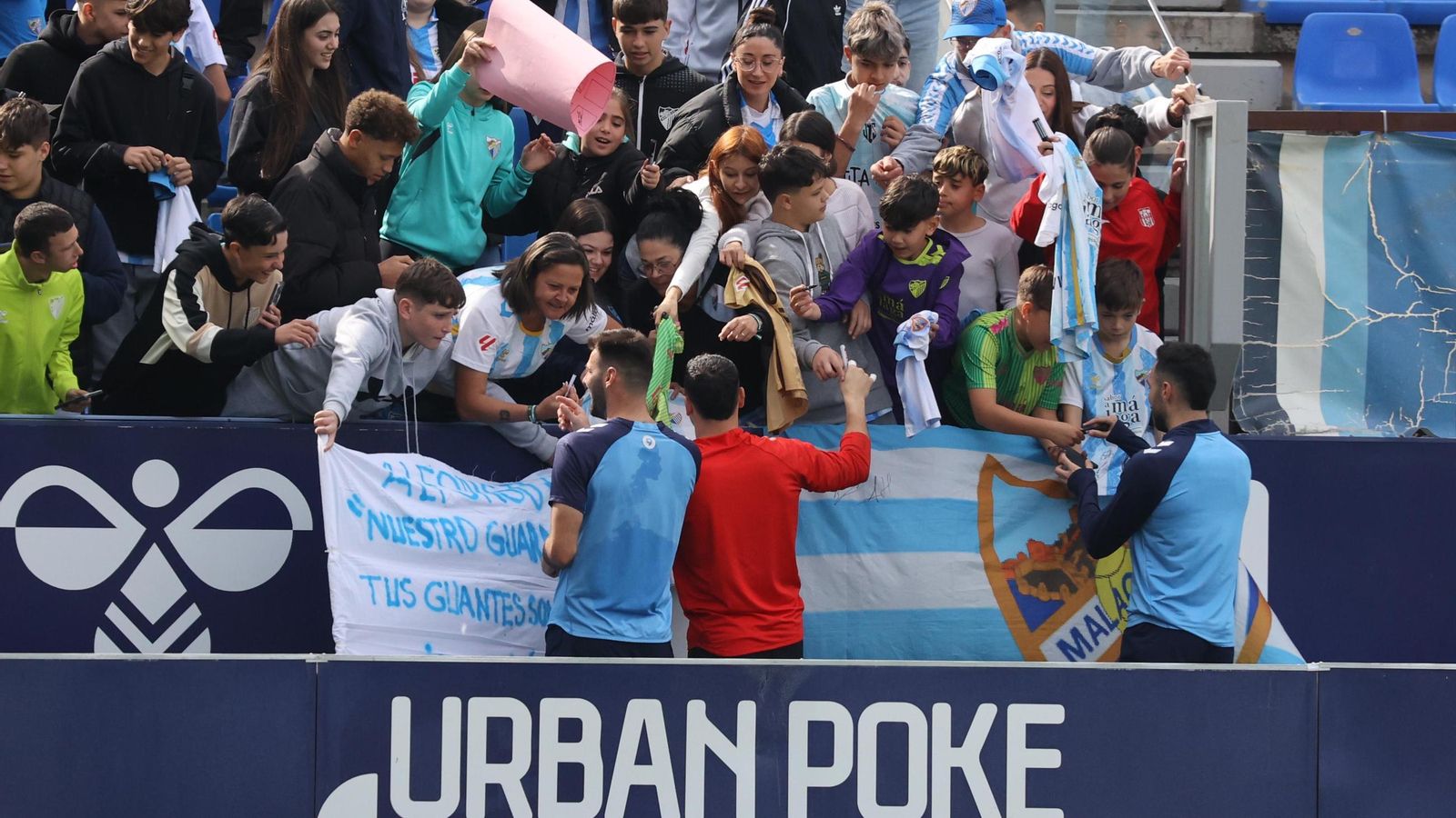 Darío Silva y Dely Valdés: las fotos del regreso de la Doble D a La Rosaleda
