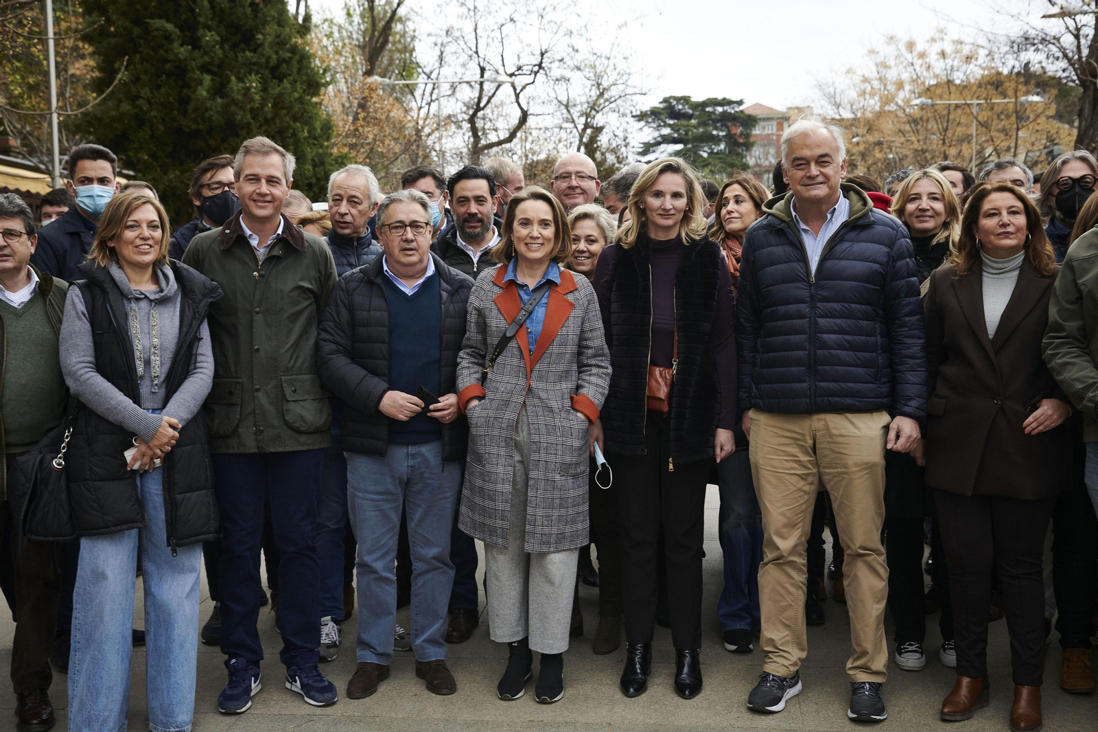 Tractores, rehalas de perros de caza y caballos en la manifestación del campo en Madrid