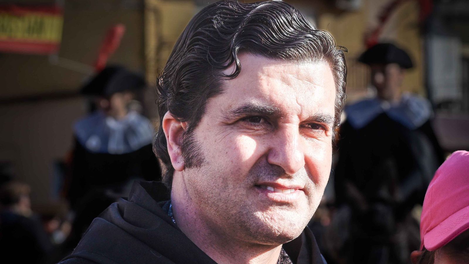 Morante, el pasado sábado, en las fiestas de San Sebastián de La Puebla del Río.