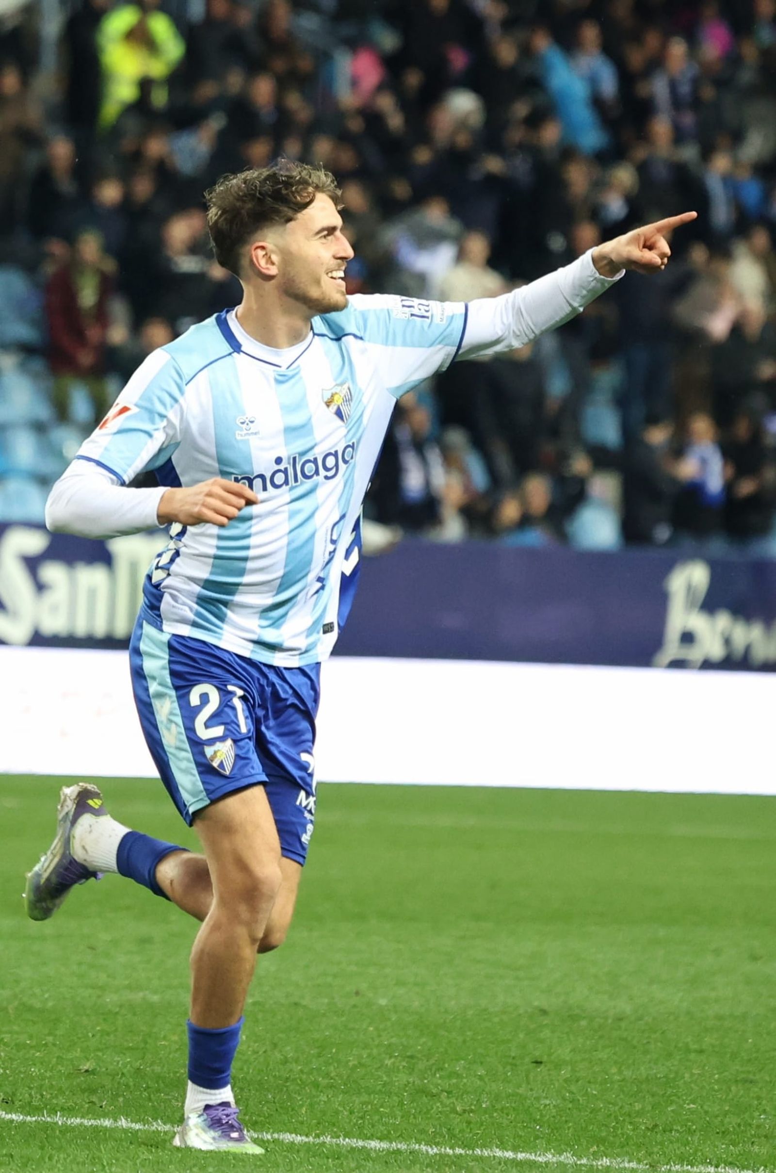 Las fotos del Málaga CF-Burgos