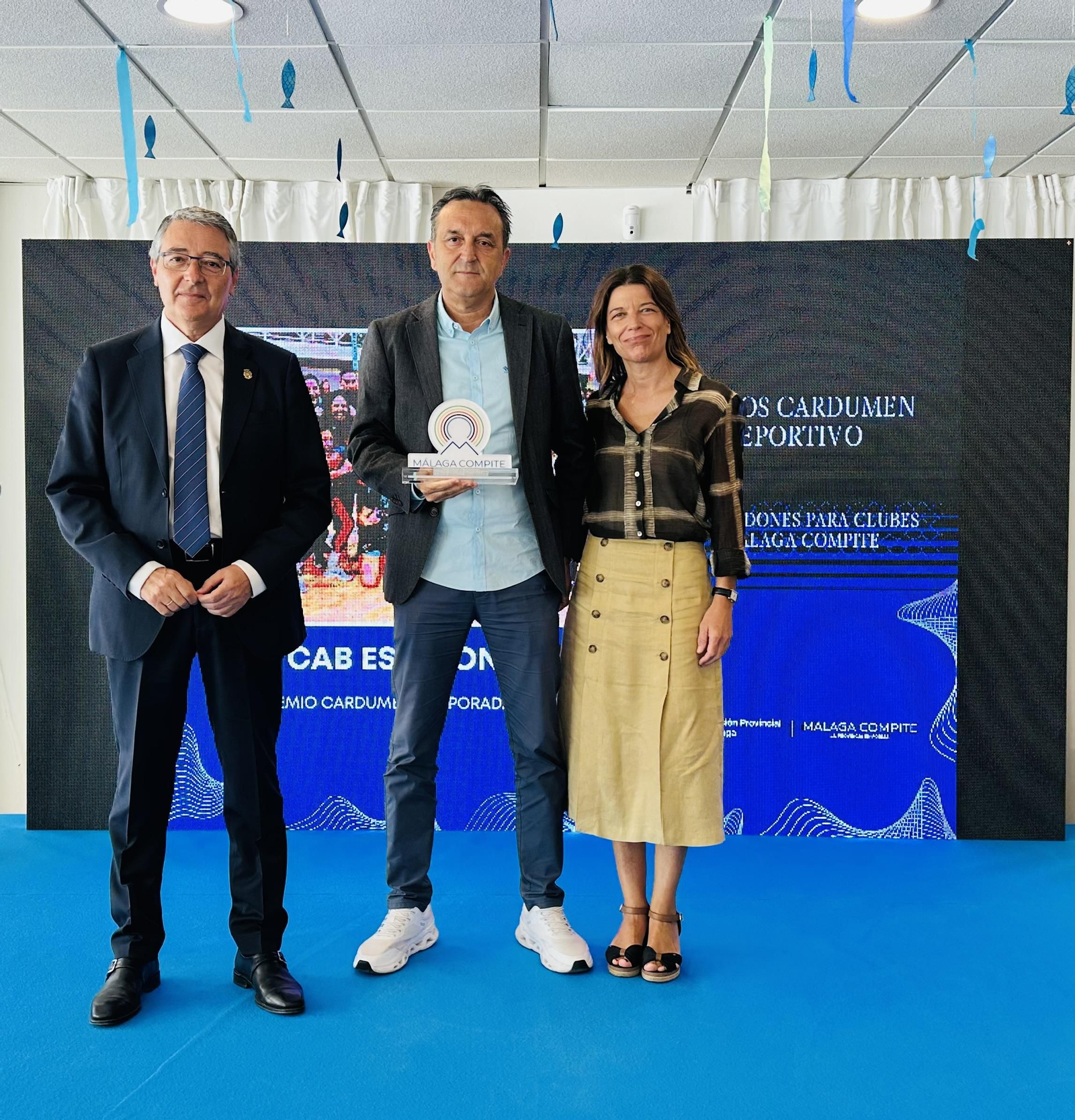 La Diputación reconoce a CAB Estepona, AMIVEL, Juventud Torremolinos CF, Ciclista Al-Ándalus y al Unicaja en la I edición de los Premios Cardumen Deportivo