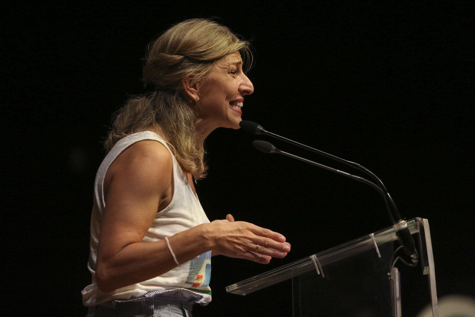 El mitin de Por Andalucía este domingo en Málaga, en fotos