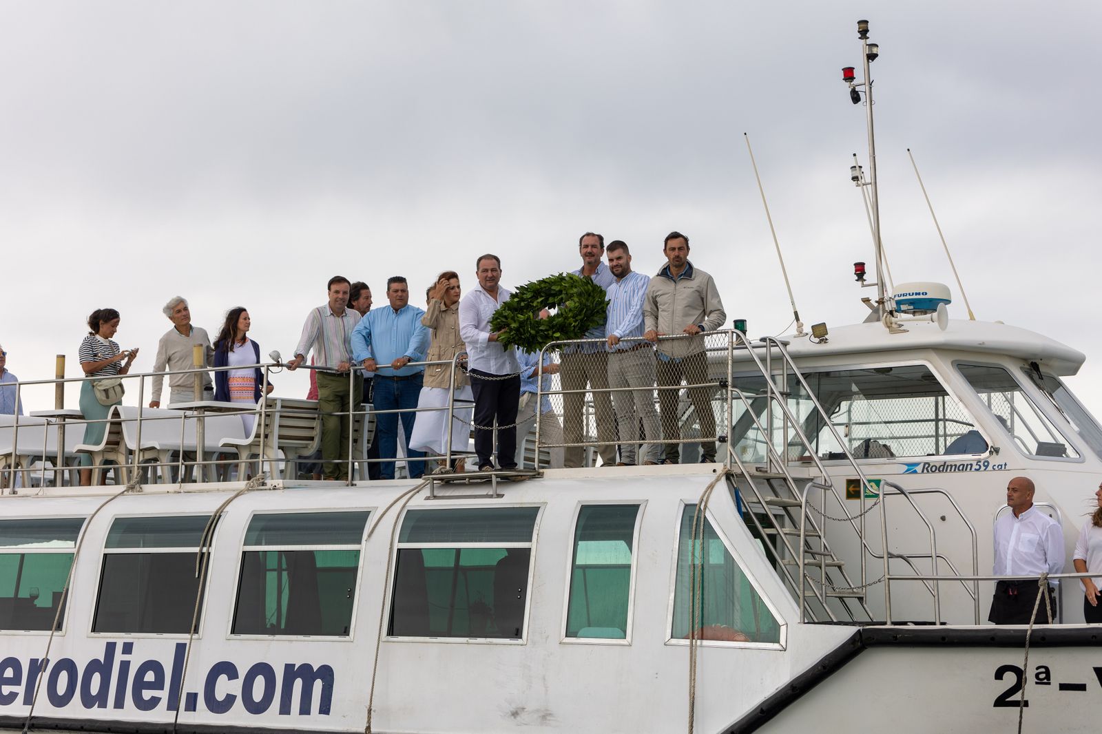 Imágenes de la partida de la Regata Oceánica Huelva-La Gomera