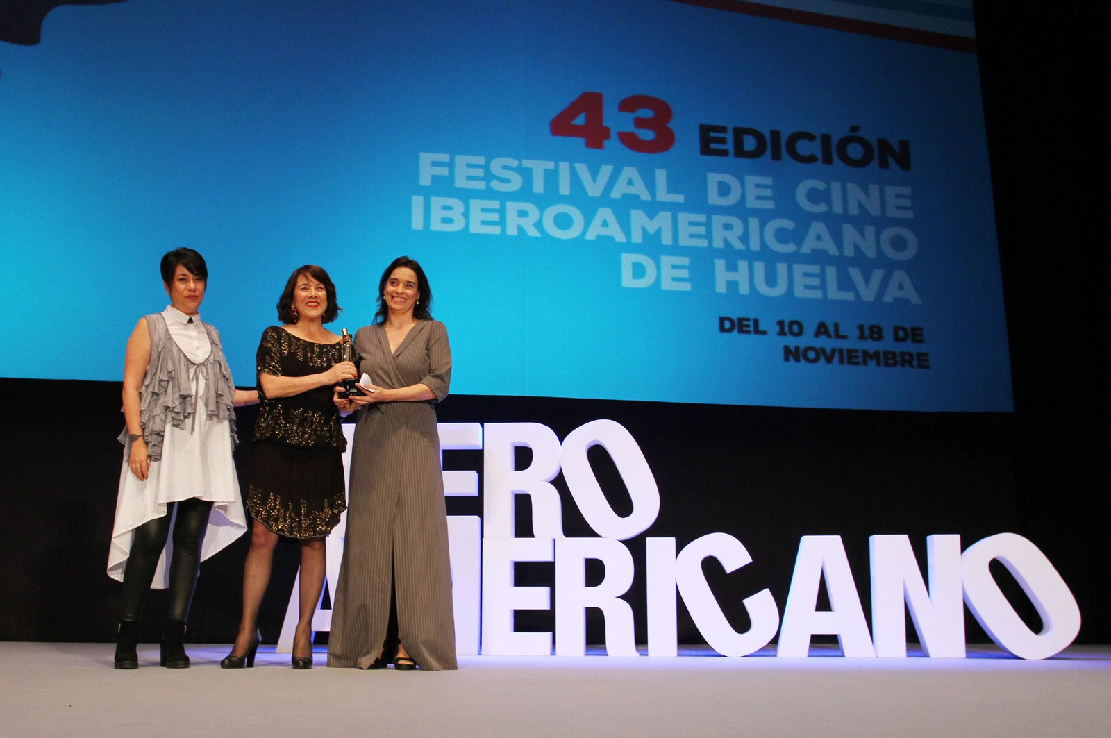 Imágenes de la gala de clausura del Festival de Cine Iberoamericano de Huelva.