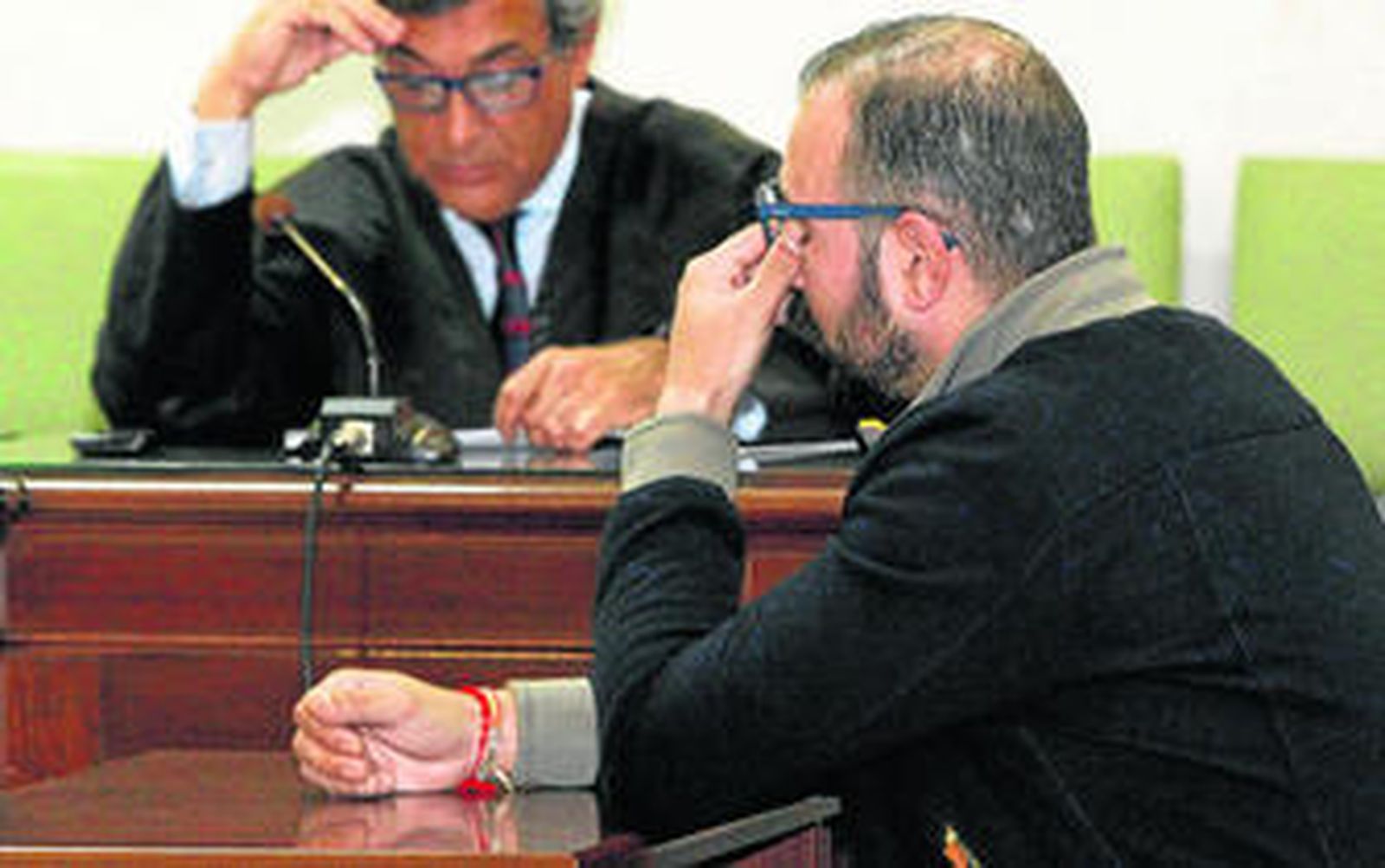 Iván Ramírez, condenado por el asesinato de su esposa, Laura Aróstegui, durante el juicio celebrado a principios de 2014.