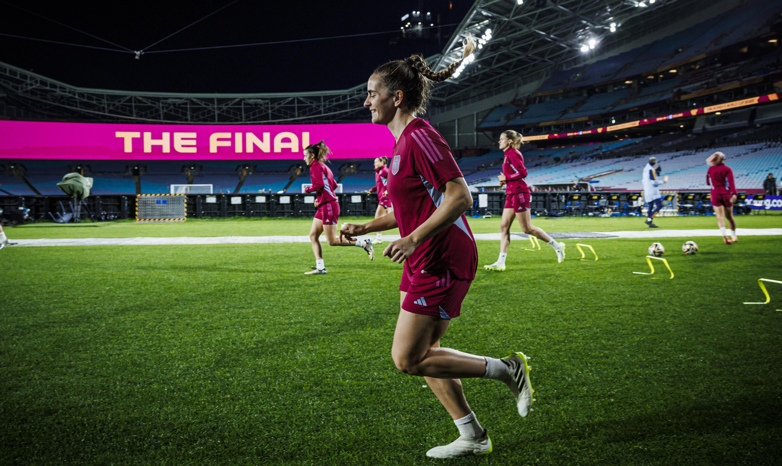 Las fotos previas a la final del Mundial femenino