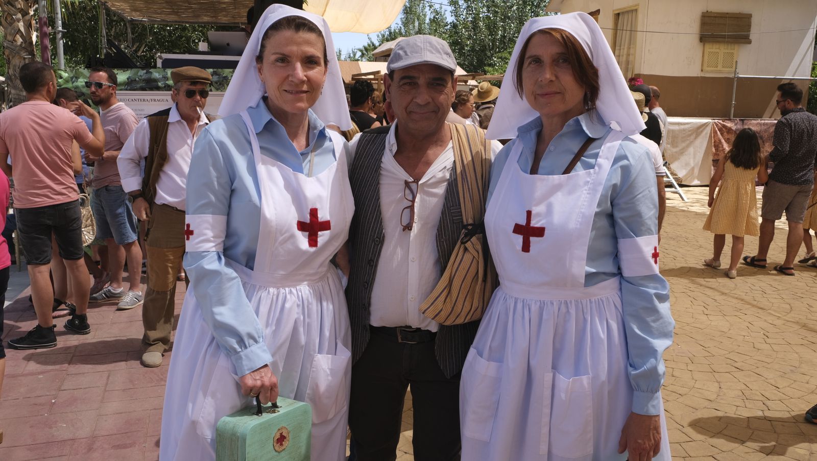 Imágenes de la recreación histórica Canteros y Caciques de Macael