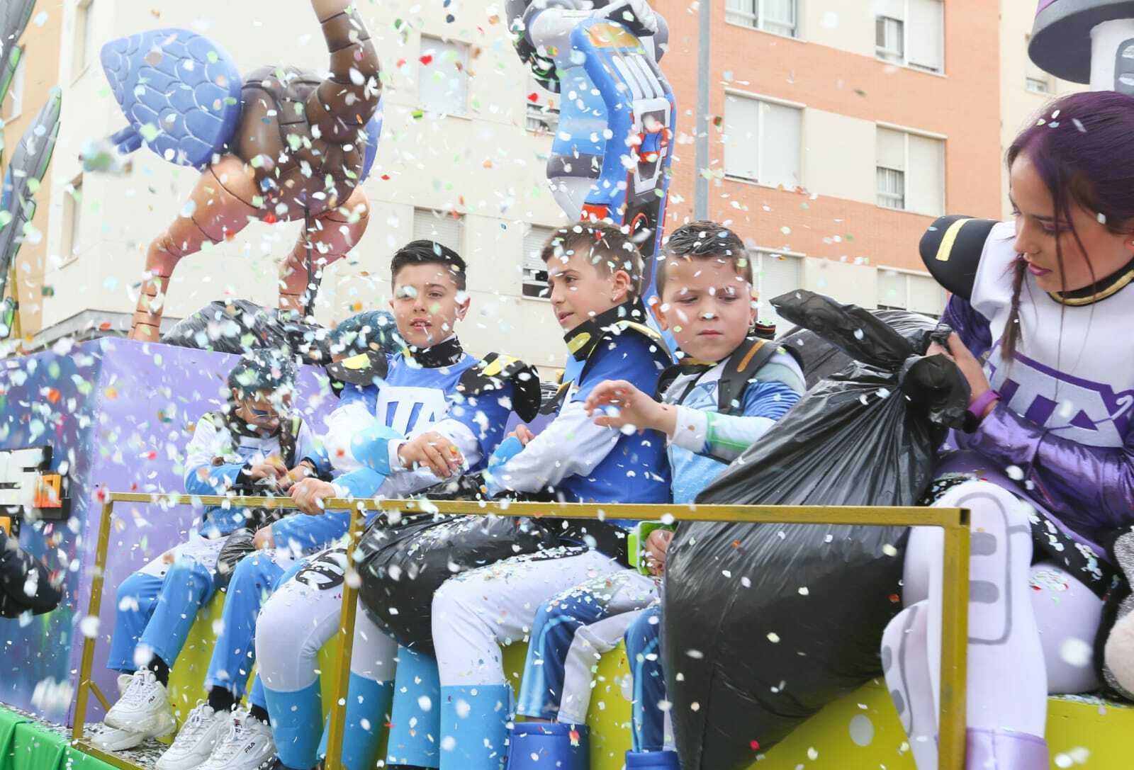 Imágenes de la Cabalgata del Humor en Chiclana