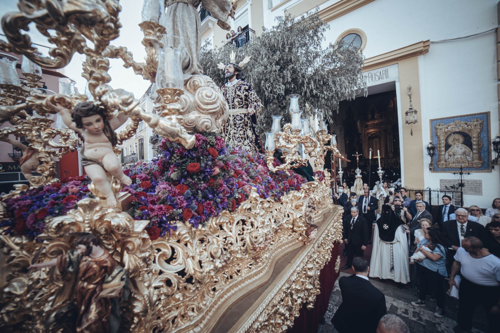 las Imágenes de la salida de la hermandad de Montesión
