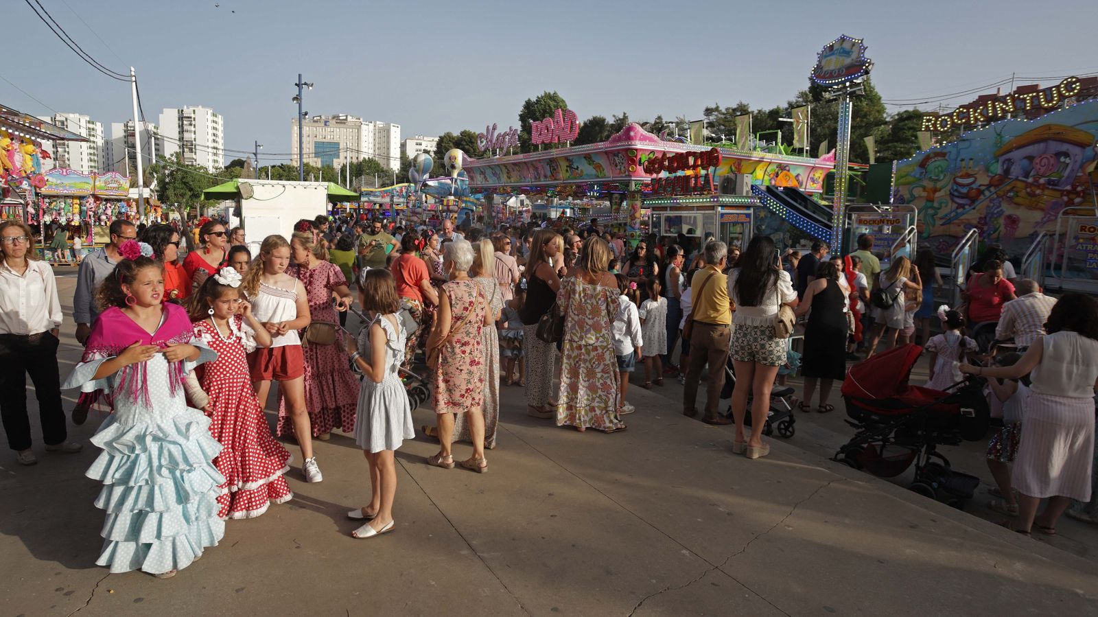 Fotos del lunes en la Feria Real de Algeciras