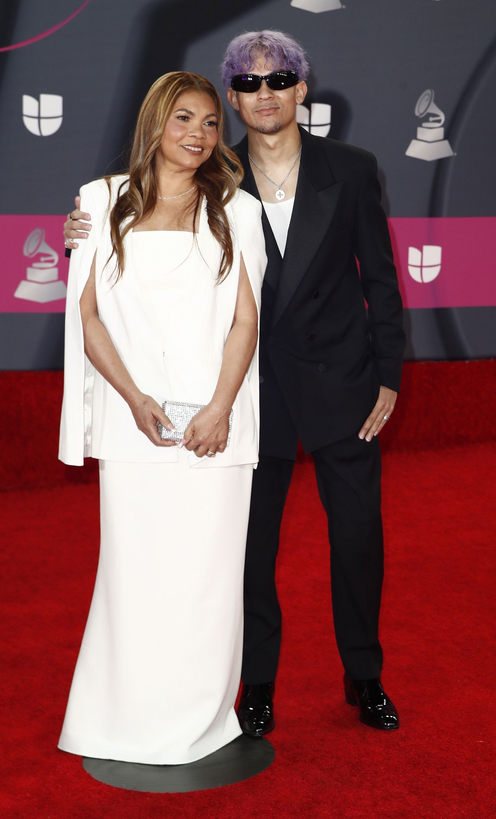 La alfombra roja de los Grammy latinos