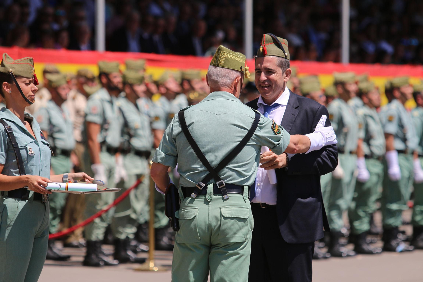 Fotogalería del desfile del Sábado Legionario DIFAS 2022