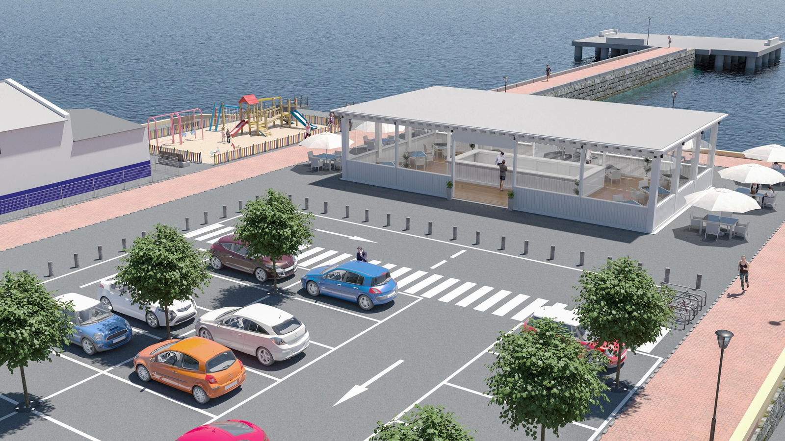 Infografía del proyecto previsto en La Puntilla