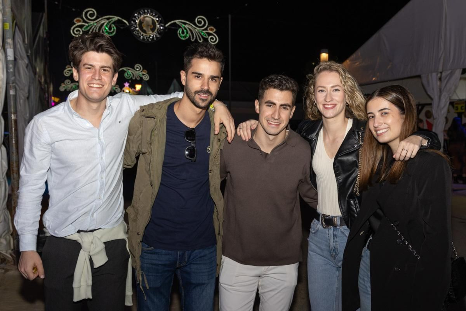 Feria de San Lucas por la noche, en imágenes
