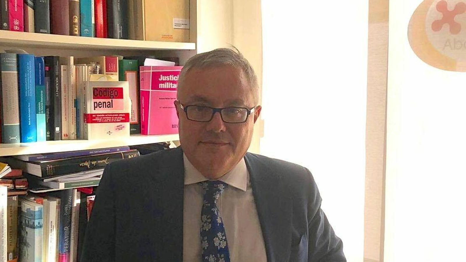 Fermín Vázquez, hermano mayor del Santo Entierro.