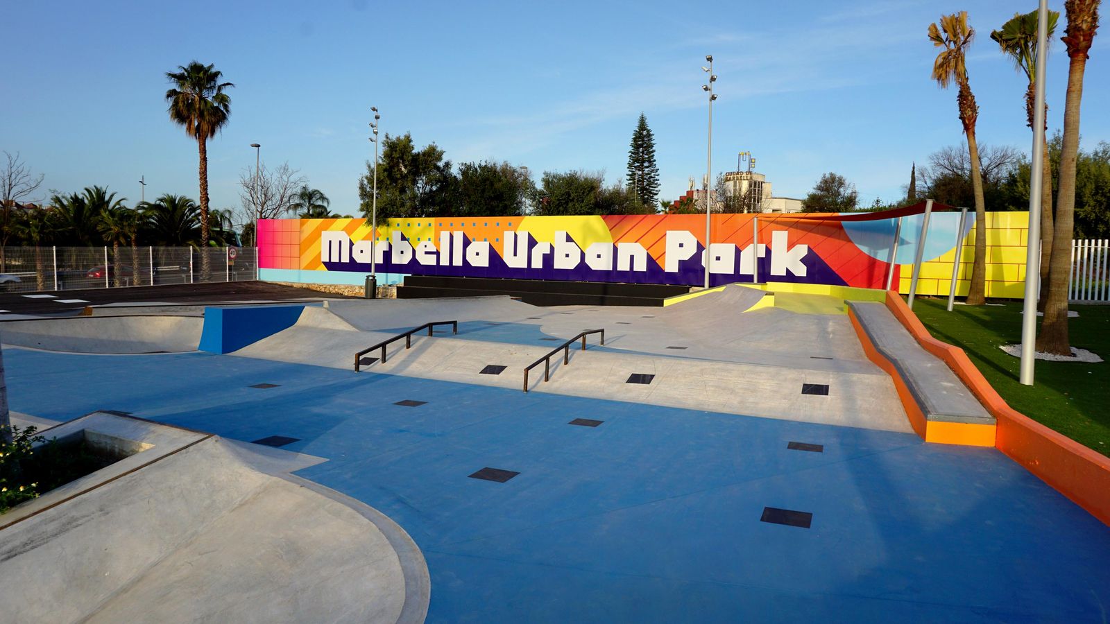 Una zona de las instalaciones del Marbella Urban Park.