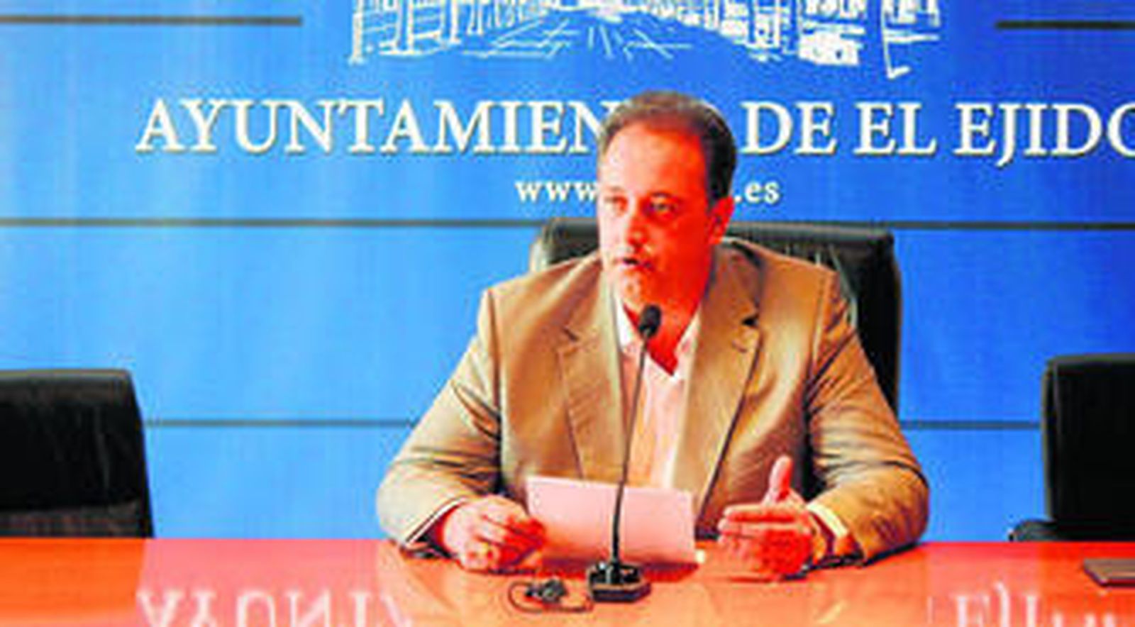 José Francisco Rivera, portavoz municipal en el Ayuntamiento de El Ejido.
