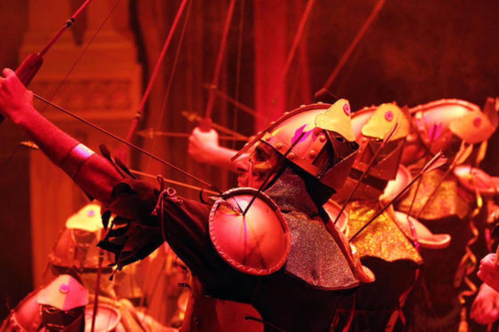 Comparsa Los flechas (Punta Umbría)  Foto: Canterla