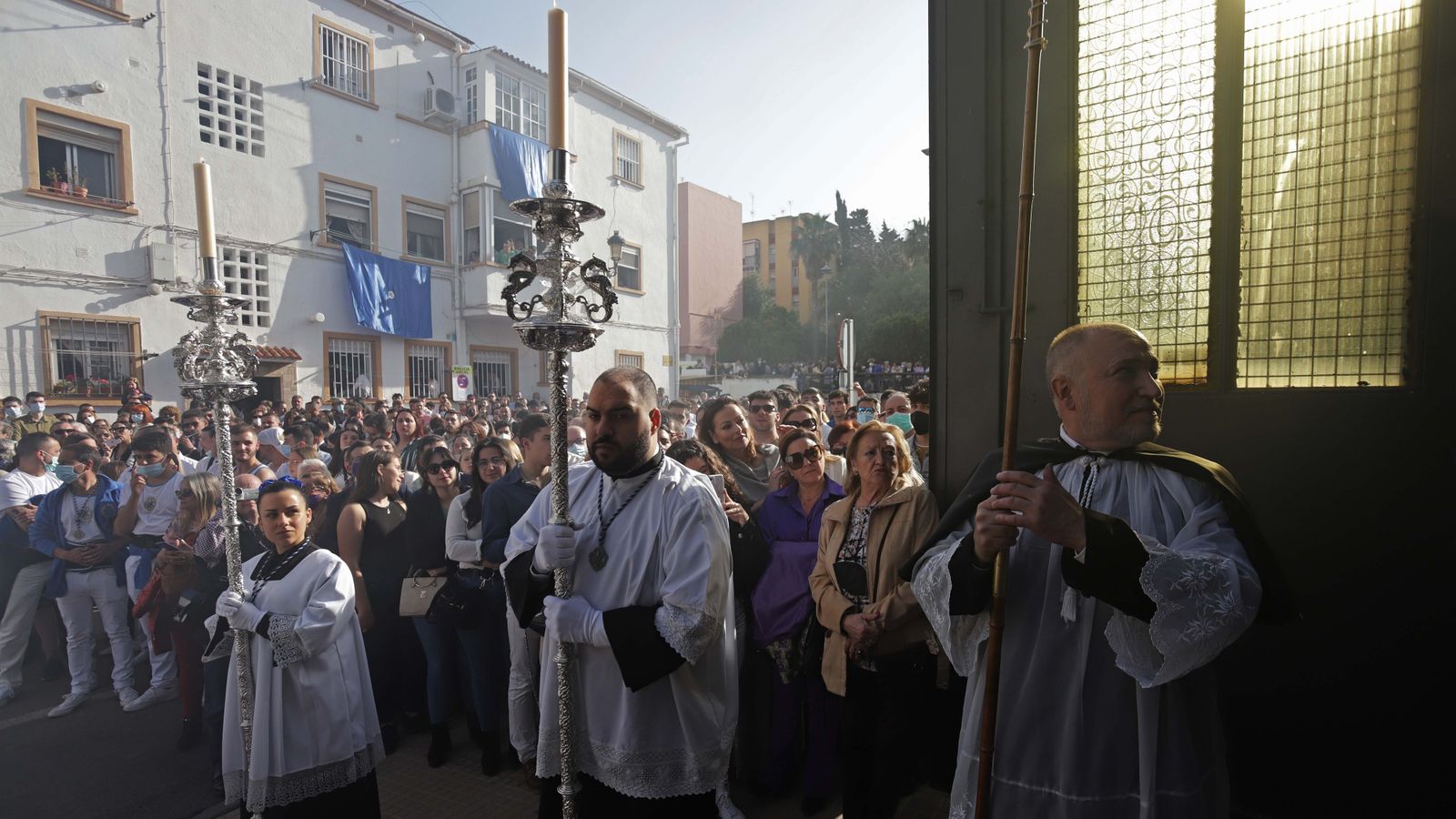 Fotos del Domingo de Ramos en Algeciras: Oración en el Huerto