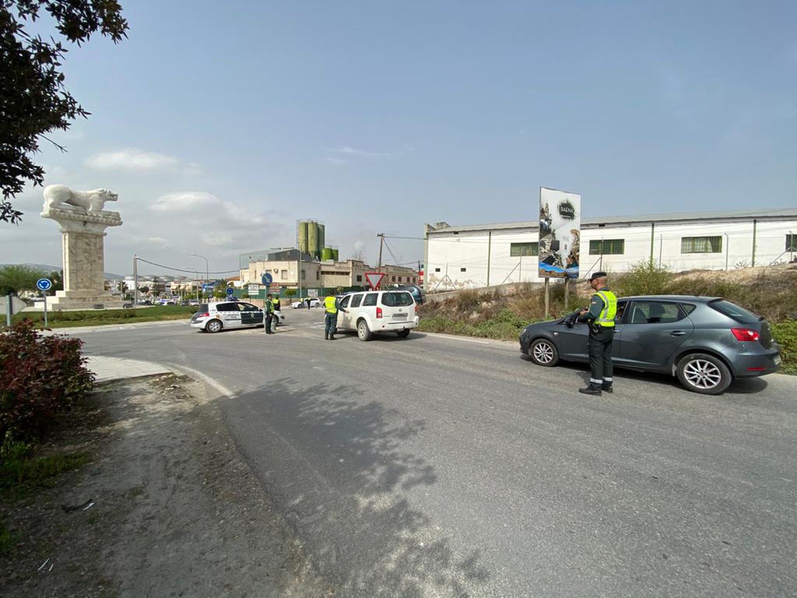 Puesto de la Guardia Civil en Baena.