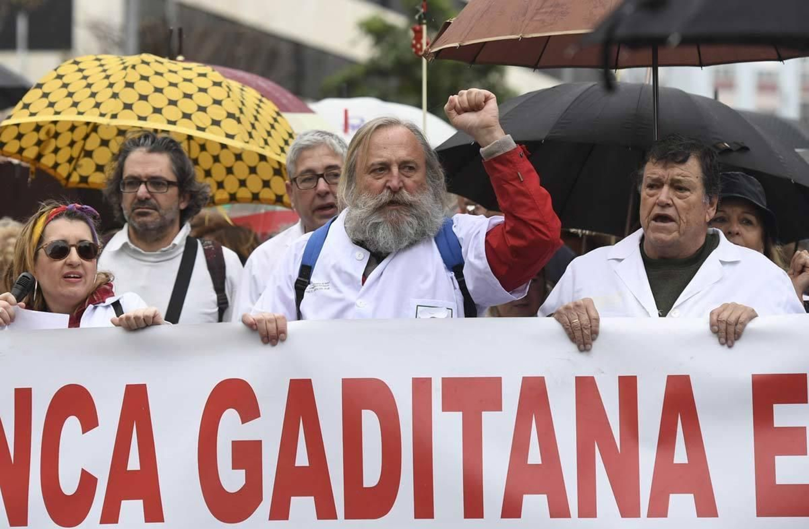 Las imágenes de la Marea Blanca de Cádiz