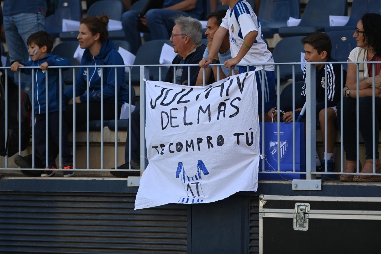 El Málaga - Cartagena, en fotos