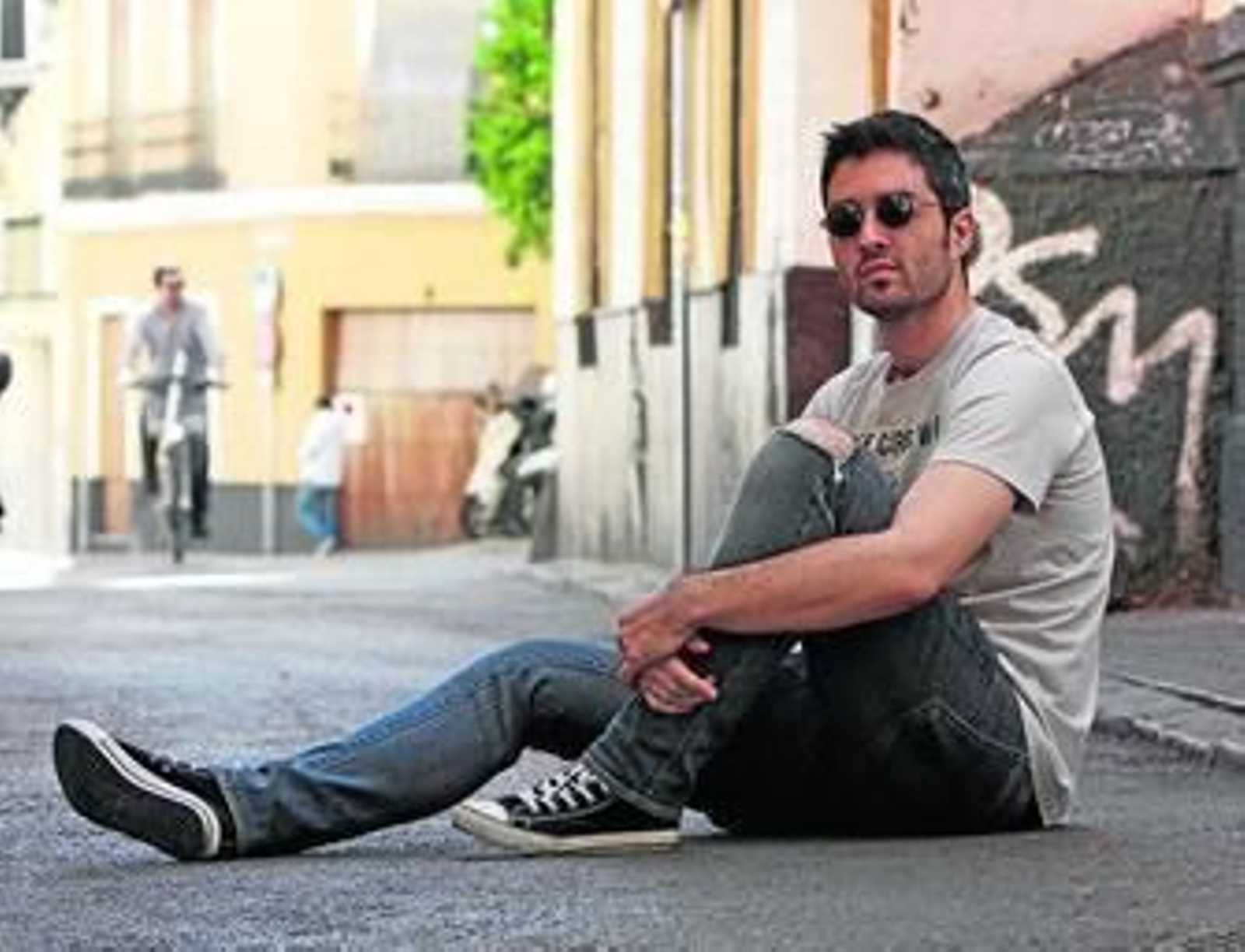 Manuel Barea (Sevilla, 1989), momentos antes de la entrevista el pasado martes.