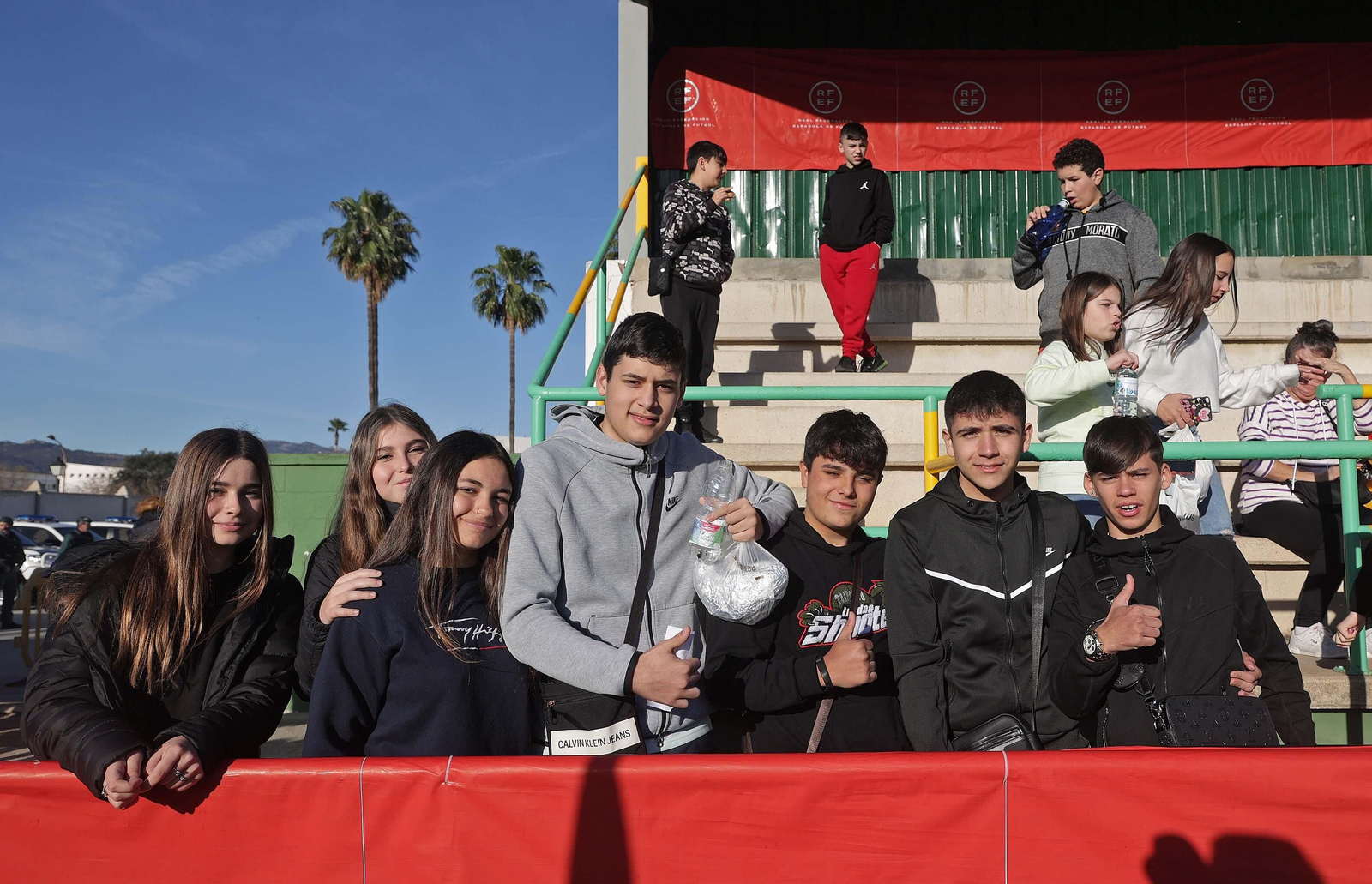Búscate durante el segundo partido España - Italia sub-17 en Los Barrios