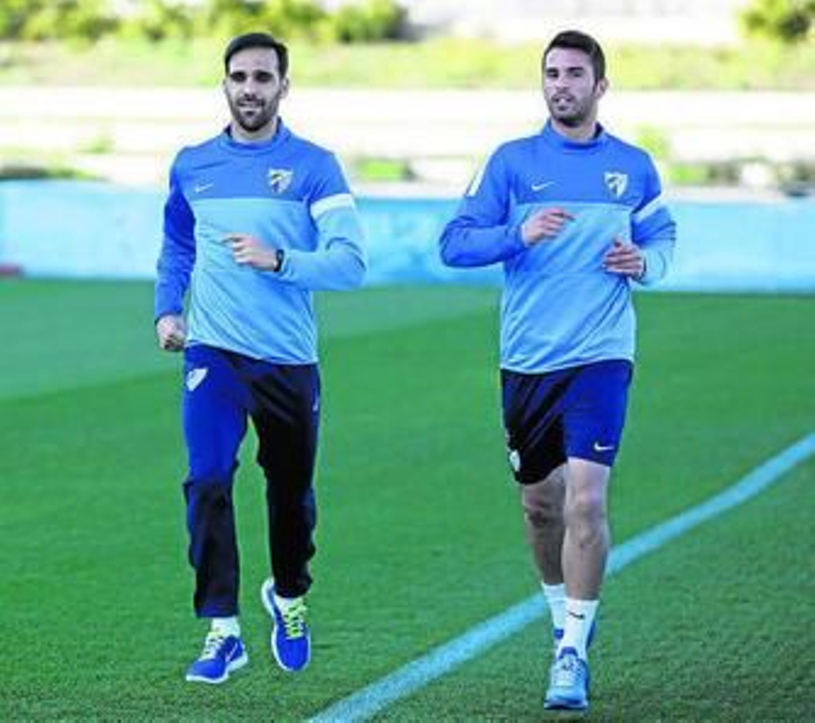 Jesús Gámez y Flavio Ferreira, en la sesión del lunes.