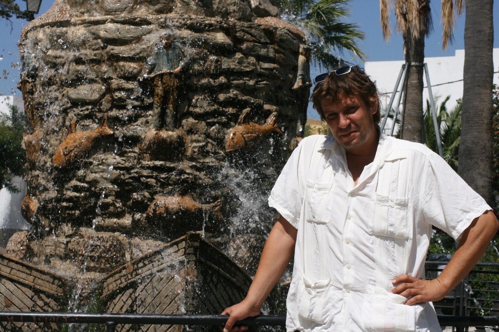 Eloy Sánchez-Gijón en Zahara en el año 2009