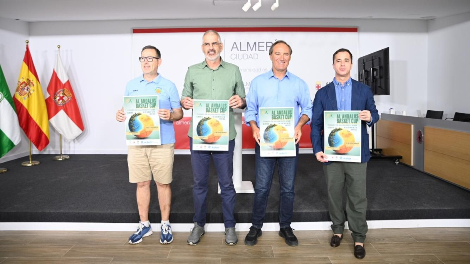 Presentación oficial de la Al Andalus Basket Cup.