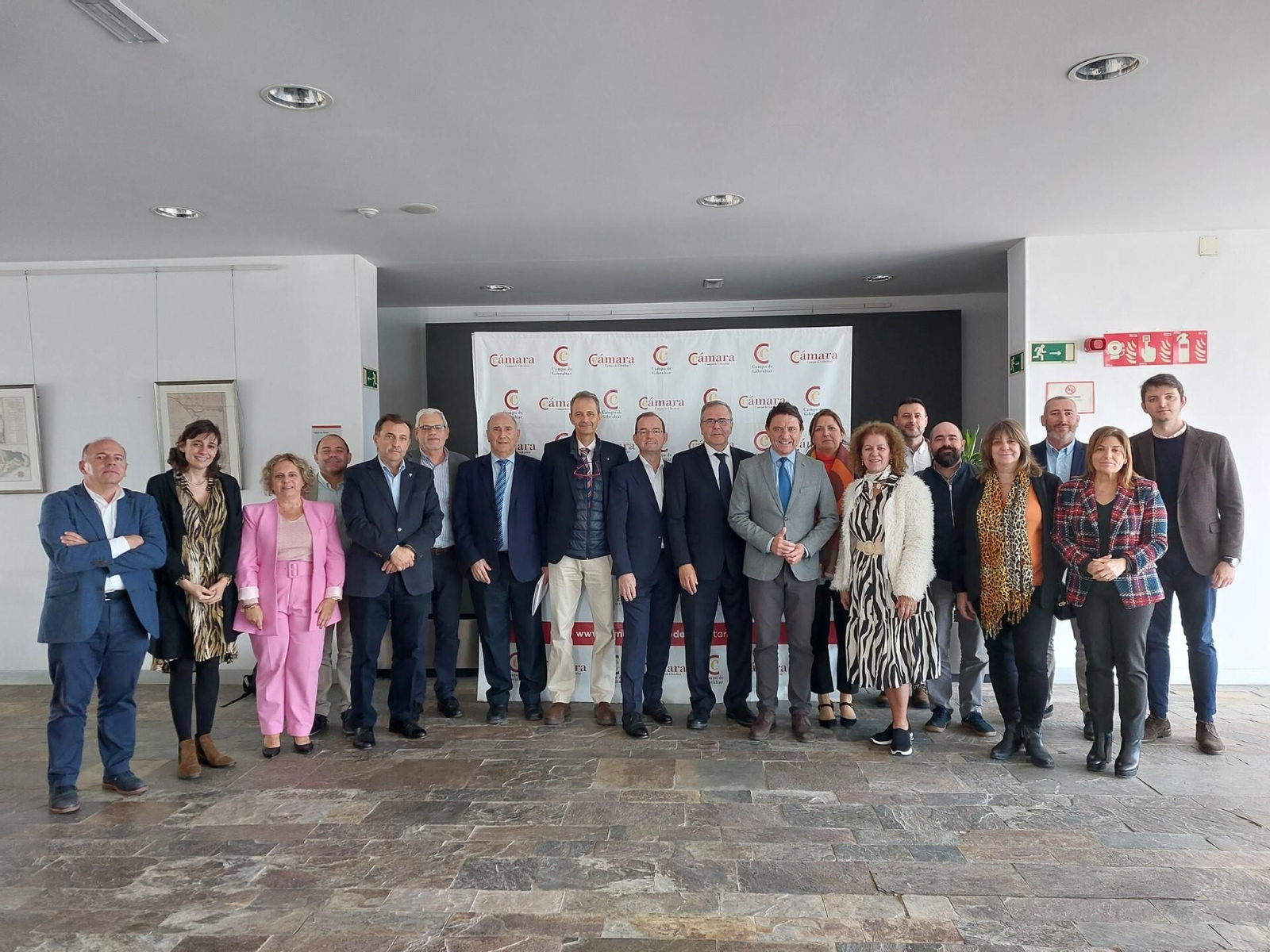 Los miembros del nuevo Pleno de la Cámara de Comercio del Campo de Gibraltar