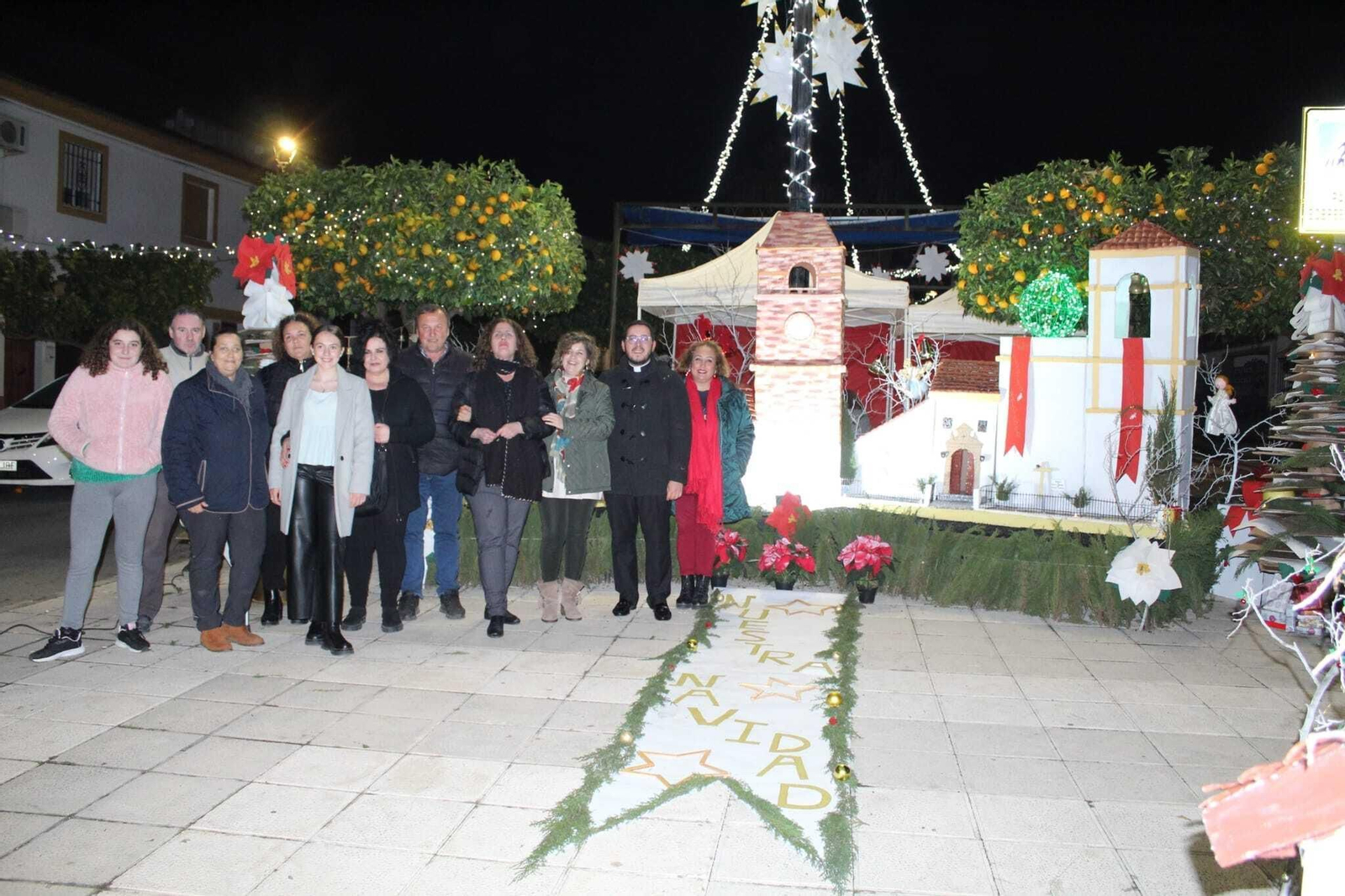 Un paseo en fotografías por la Navidad de Villafranca, el pueblo de Córdoba del reciclaje y la imaginación