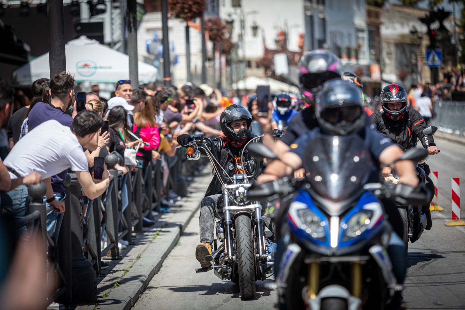 Imágenes de la motorada en El Puerto