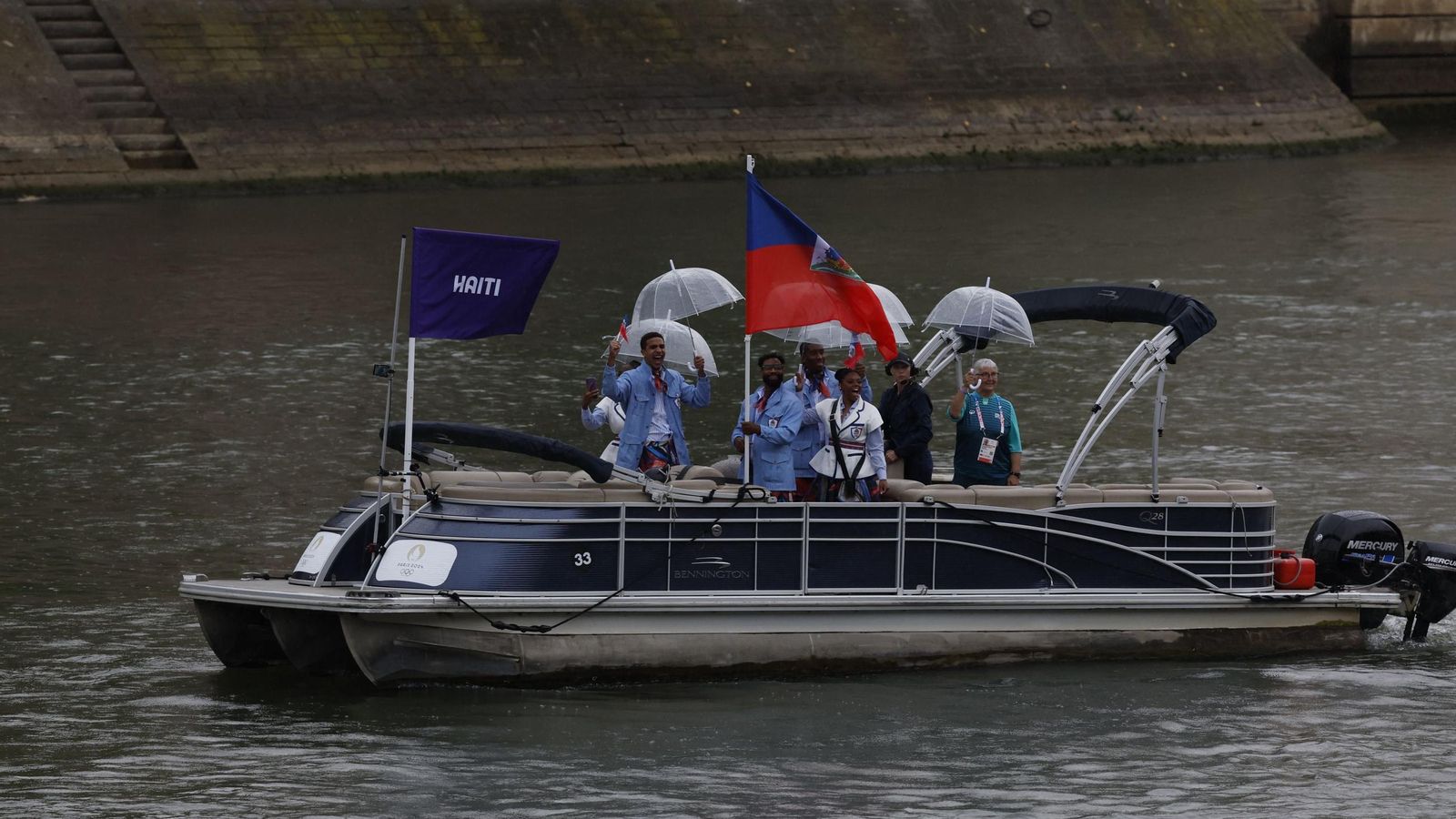 Las fotos de la ceremonia de inauguración de los Juegos Olímpicos de París 2024