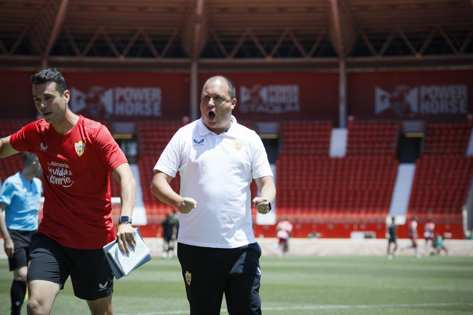 Imágenes del partido entre el Almería B y el Real Jaén