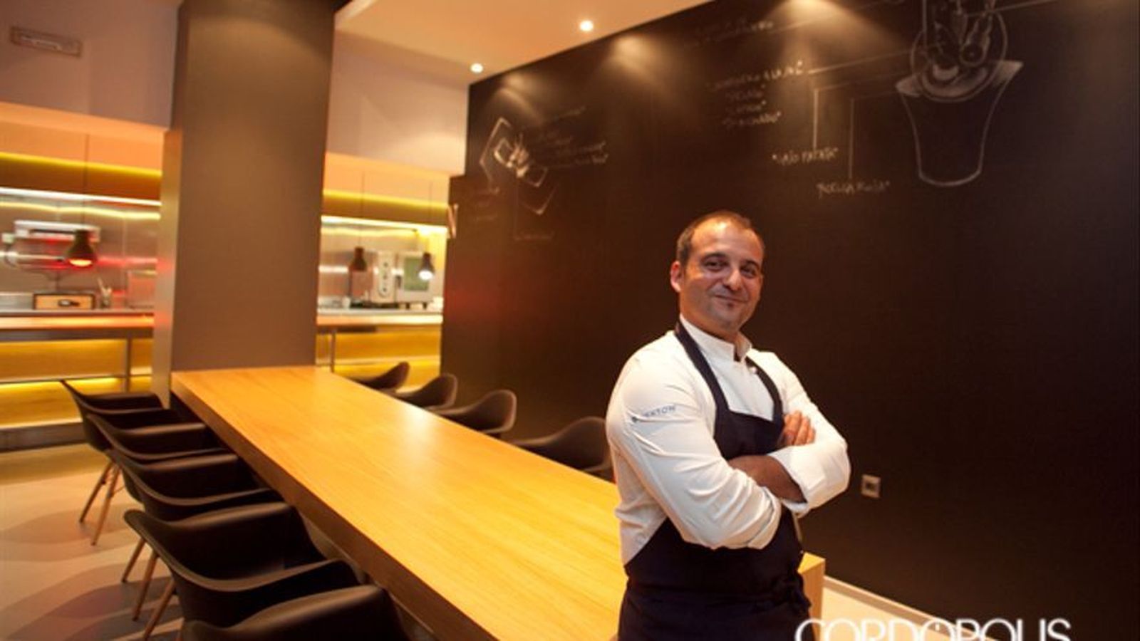 Kisko García, del restaurante Choco, probable segunda estrella este año.