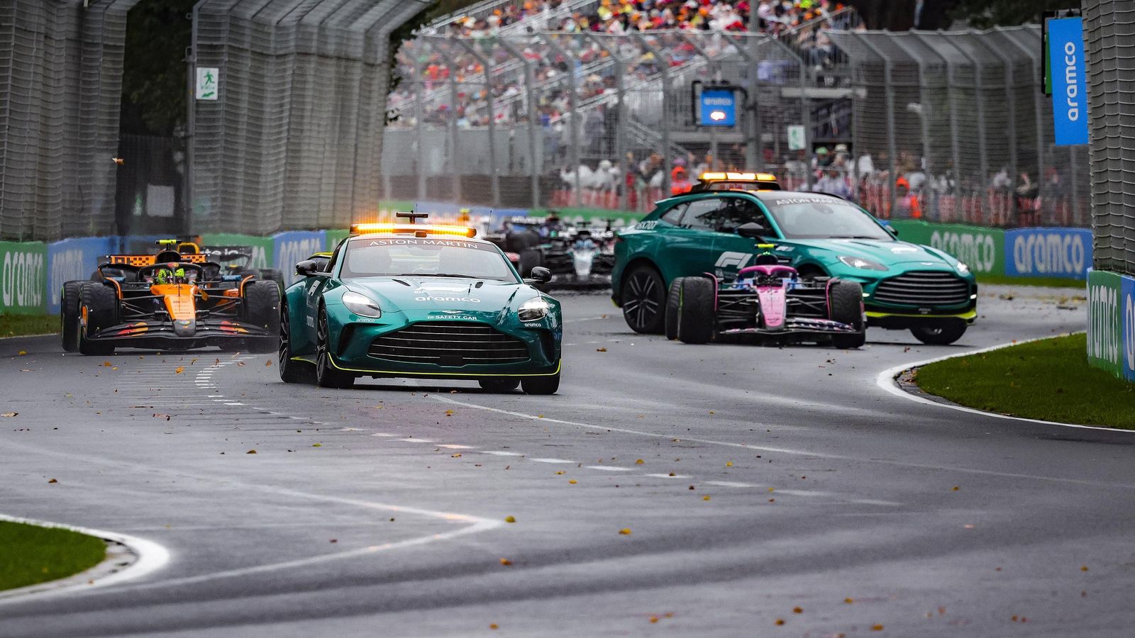 Los fotos del arranque de la Fórmula 1 en Melbourne