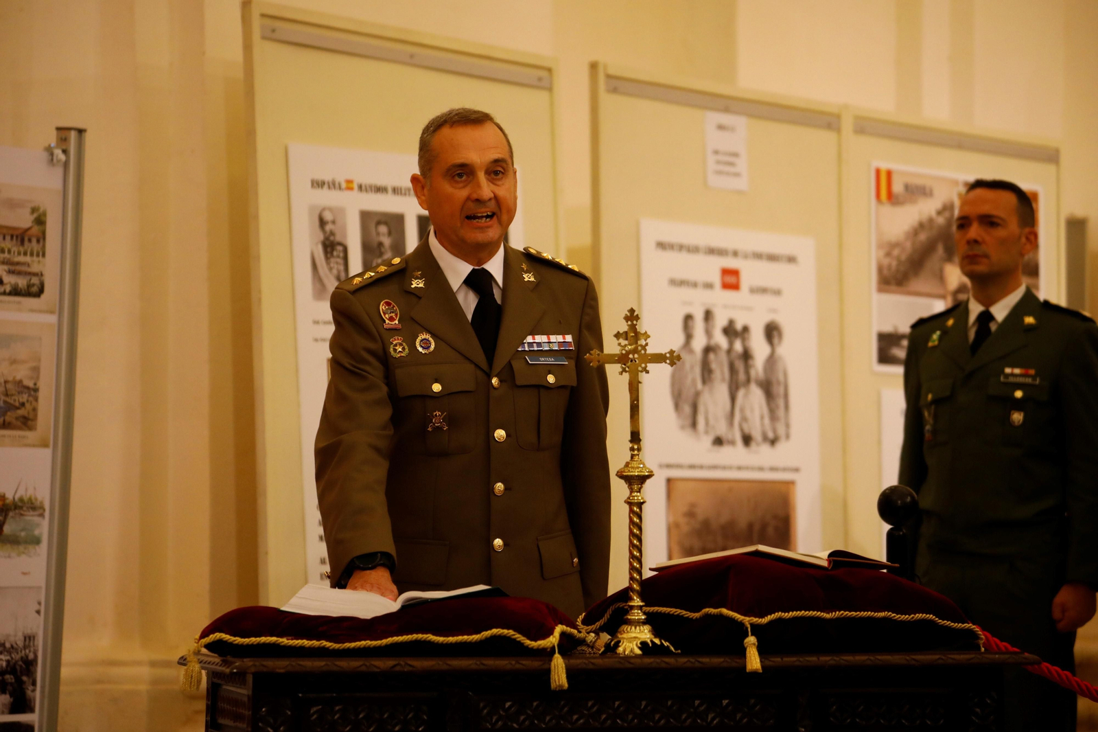 Las imágenes de la toma de posesión del nuevo subdelegado de Defensa en Córdoba, José María Ortega Olmedo