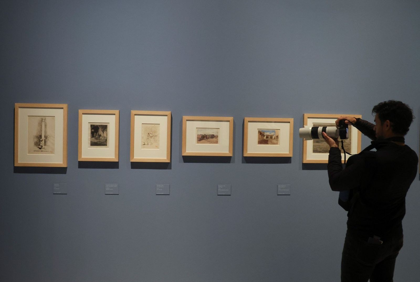 Exposición 'Mariano Fortuny. Dibujos', en el Museo  Carmen Thyssen Málaga.