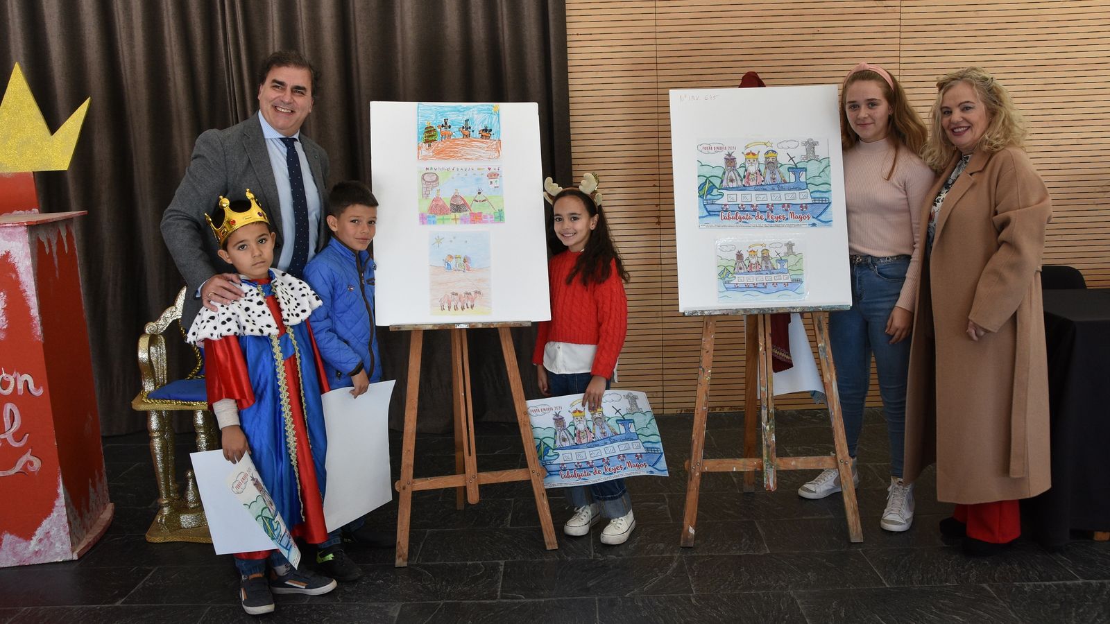 Cartel de la cabalgata de Punta Umbría