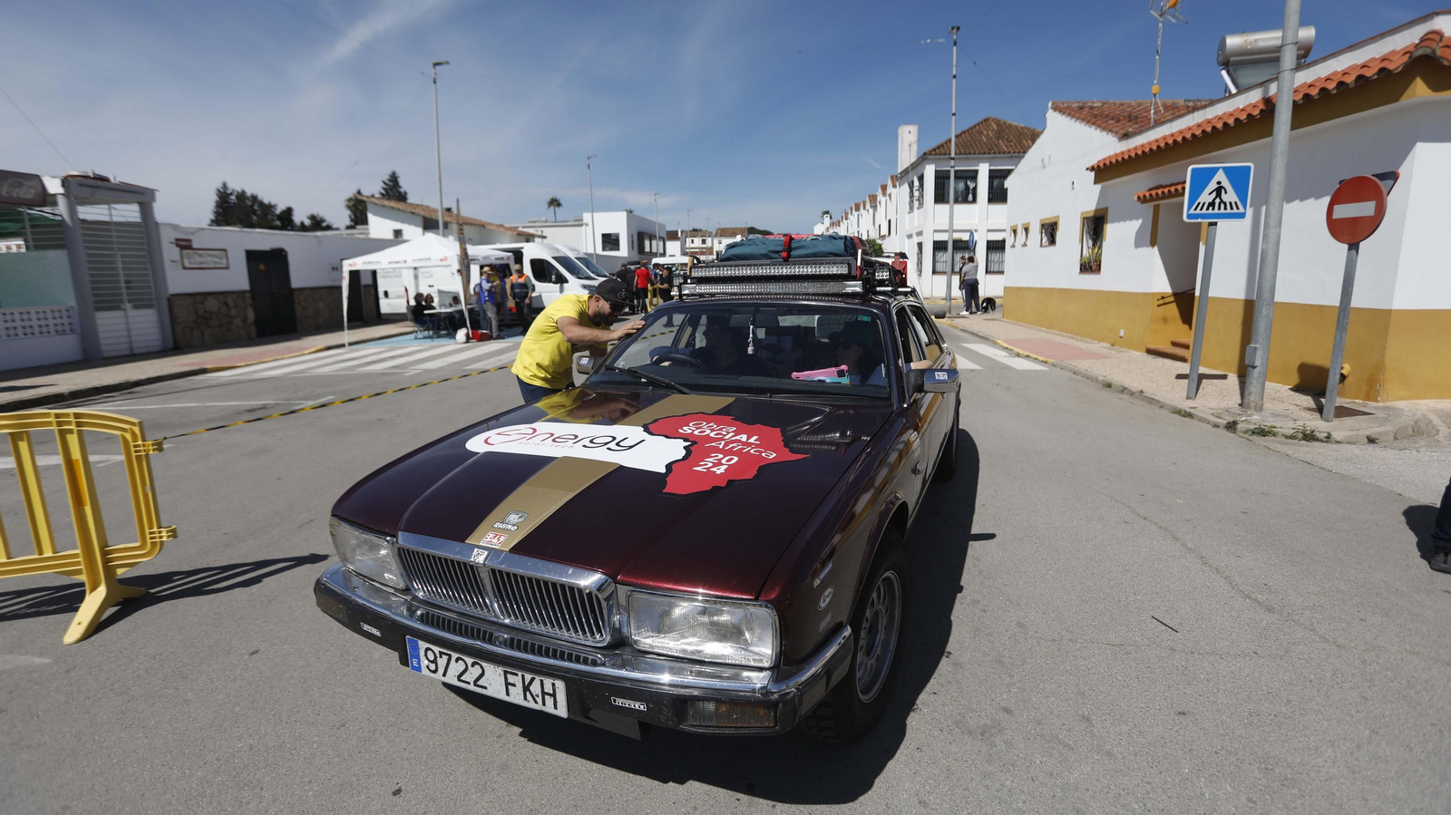 Las fotos de Chatarras Raid,  concentrados en Castellar, para llevar alimentos a Marruecos